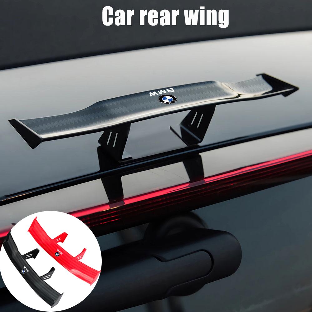 Спойлер на крышку багажника в стиле GT, под карбон, мини-крыло, маленькая модель, украшение, автоаксессуары, стайлинг автомобиля, для BMW M E46 Performance