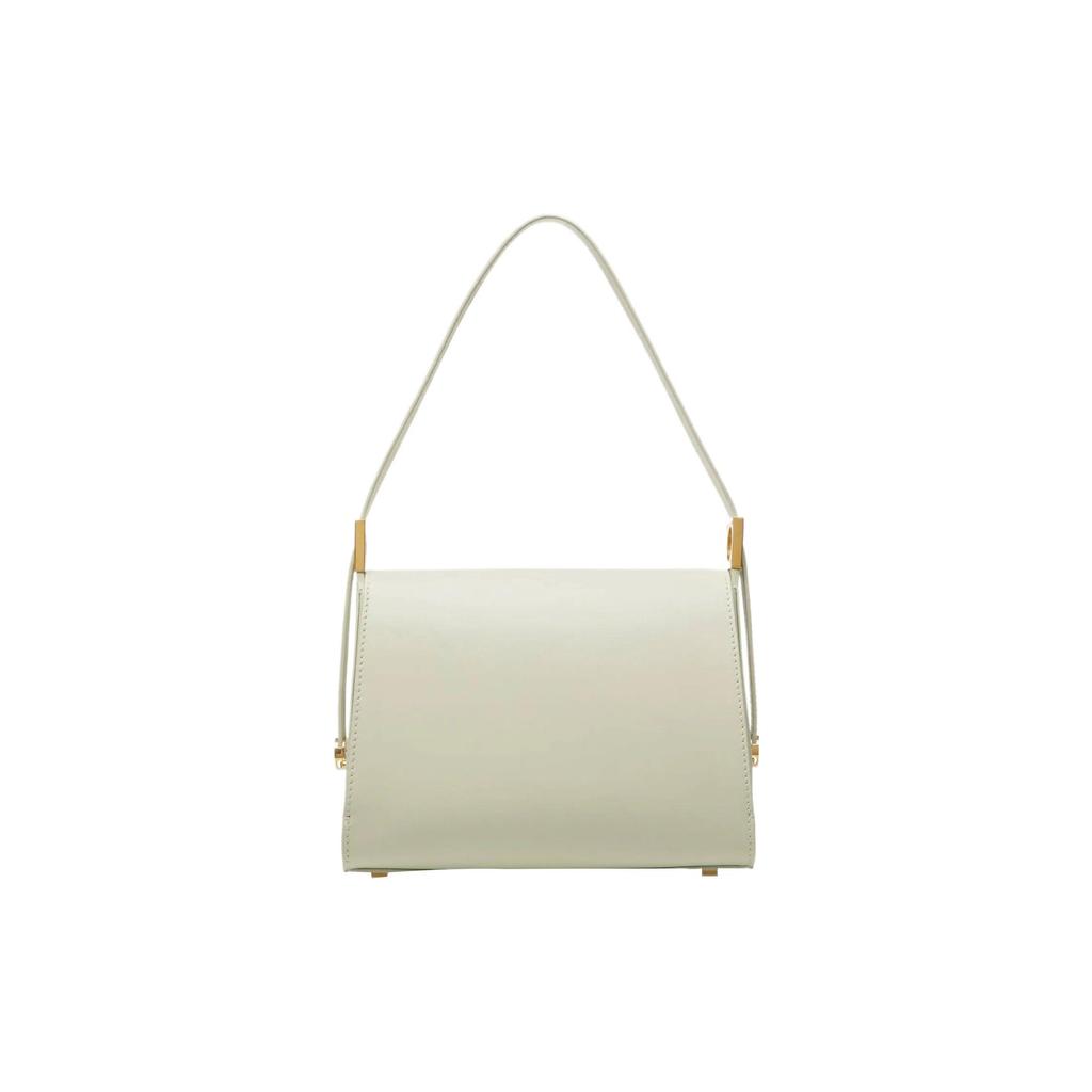 Bally Solid Color Gold Logo Calfskin Tote Shoulder Bag Women bags Green 6304731