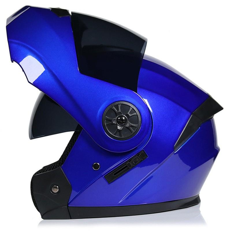 Modular Flip-Up Motorcycle Helmet With Dual Visors All-Season Riding Street Touring Commuting