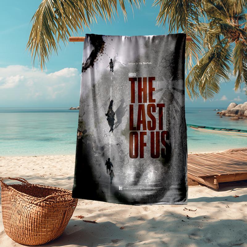The Lost Of Us Fashion Beach Towel: Ideal for Summer Adventures Soft, absorbent and quick drying suitable for swimming and bathing