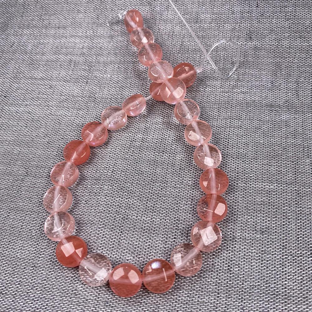 Бусины из натурального камня розовый кварц/унакит граненые бусины для изготовления ювелирных изделий DIY ожерелье браслет серьги аксессуар