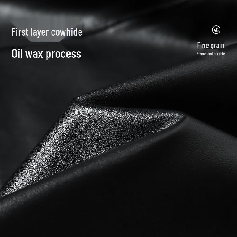 Futing Мужская мотоциклетная куртка из натуральной кожи с лацканами