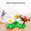 Вращающаяся Электрическая Летающая Бабочка Игрушка для Кошки Летающая Птица Автоматические Игрушки-Дразнилки для Кошек Интеллектуальная Тренировка Веселая Игрушка Товары для Питомцев