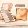 YiYe Highlighter + Contouring Palette, 01 Cool Tone, 1 Pc