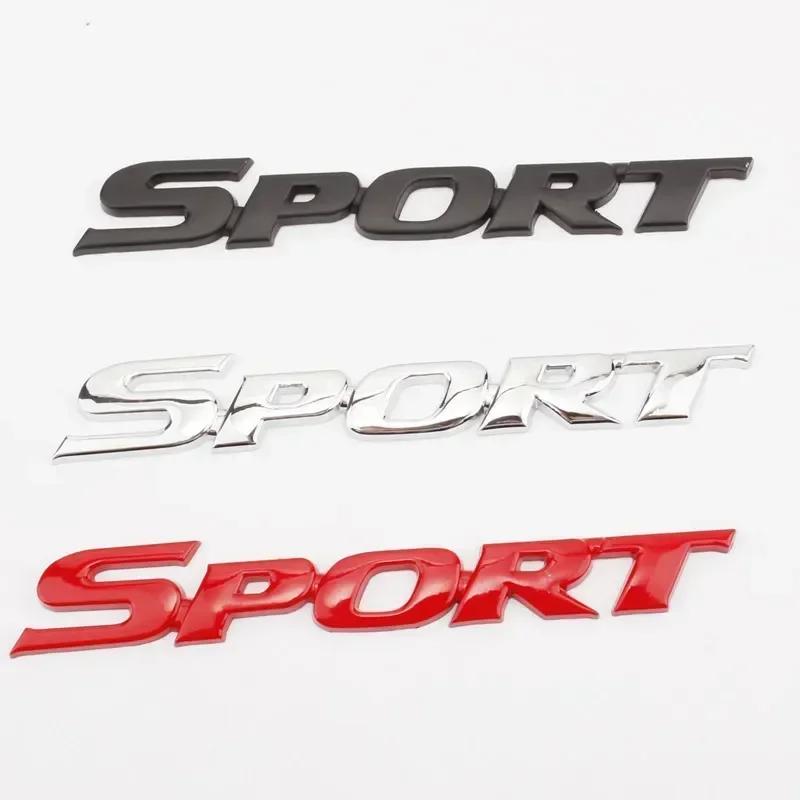 3D Металлический ЛОГОТИП SPORT Наклейка-эмблема на крыло, заднюю дверь багажника для Toyota Highlander Yaris Corolla Camry CHR Автоаксессуары