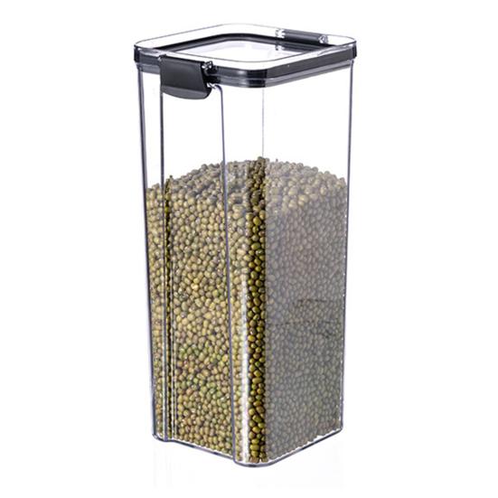 1/5Pcs Sealed Tank Large Capacity Food Grade BPA Free Transparent Design Airtight Food Flour