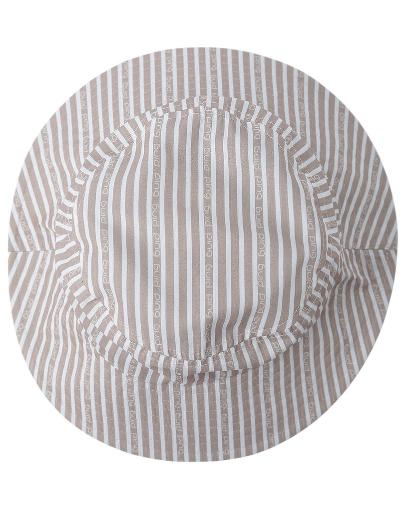 [Pin Apparel] Women's Bucket Hat (Stripe)  Golf Hat  622-5187306 040Beige FR
