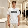 New Breathable Crew Neck Unisex Women Summer Casual Fashion Streetwear Novelty Tee Cotton Tshirts Reverse English Letter Printing