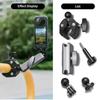 Handlebar Mount For Insta360 Ace Pro X4 Aluminium Mountain Pole Mount Bicycle 360 Degree Rotation Mount For Gopro 12 Accessories