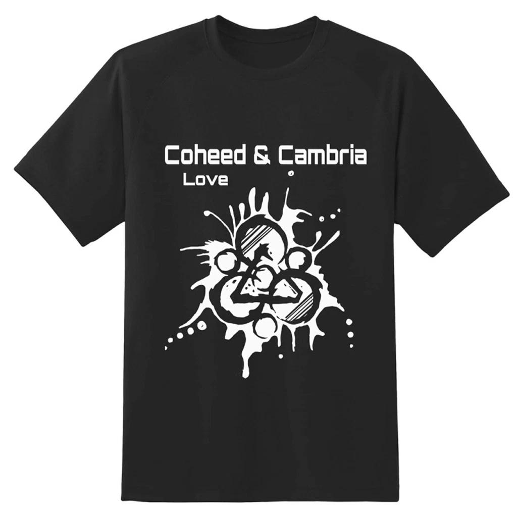 Группа Coheed and Cambria ЛЮБОВЬ черная футболка Унисекс Все размеры S-5XL 2F501