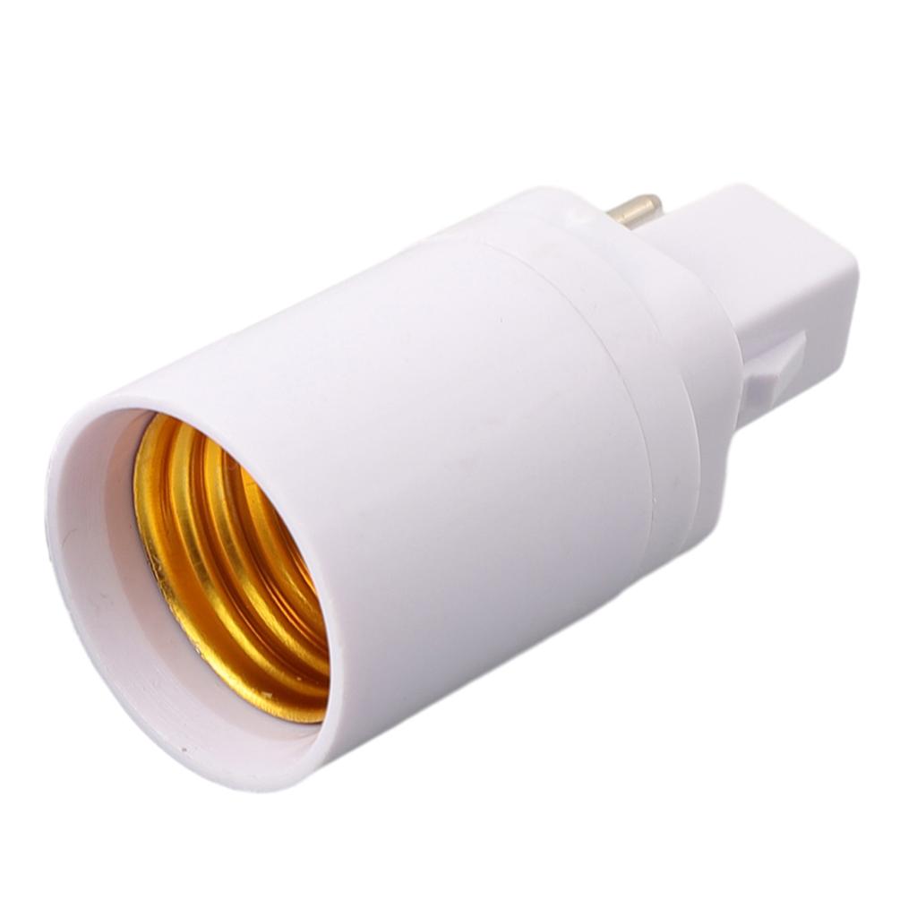 5 шт./лот G24 в E27 Конвертер патрона лампы G24d Короткий стиль GX24 Головка лампы Удлиненный патрон 2-контактный 4-контактный Аксессуар для цоколя лампы