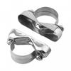 304 Stainless Steel Pipe Support Clamp Bracket for Various Applications