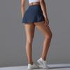 Outdoor Sports Yoga Skirt Badminton Tennis Skirt High Waist Breathable Sweat Skirt Active Athletic Yoga Fitness Skirt Short