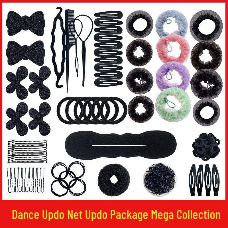 Детская сетка-снуд для волос для танцев по уровням - Аксессуар для пучка для девочки