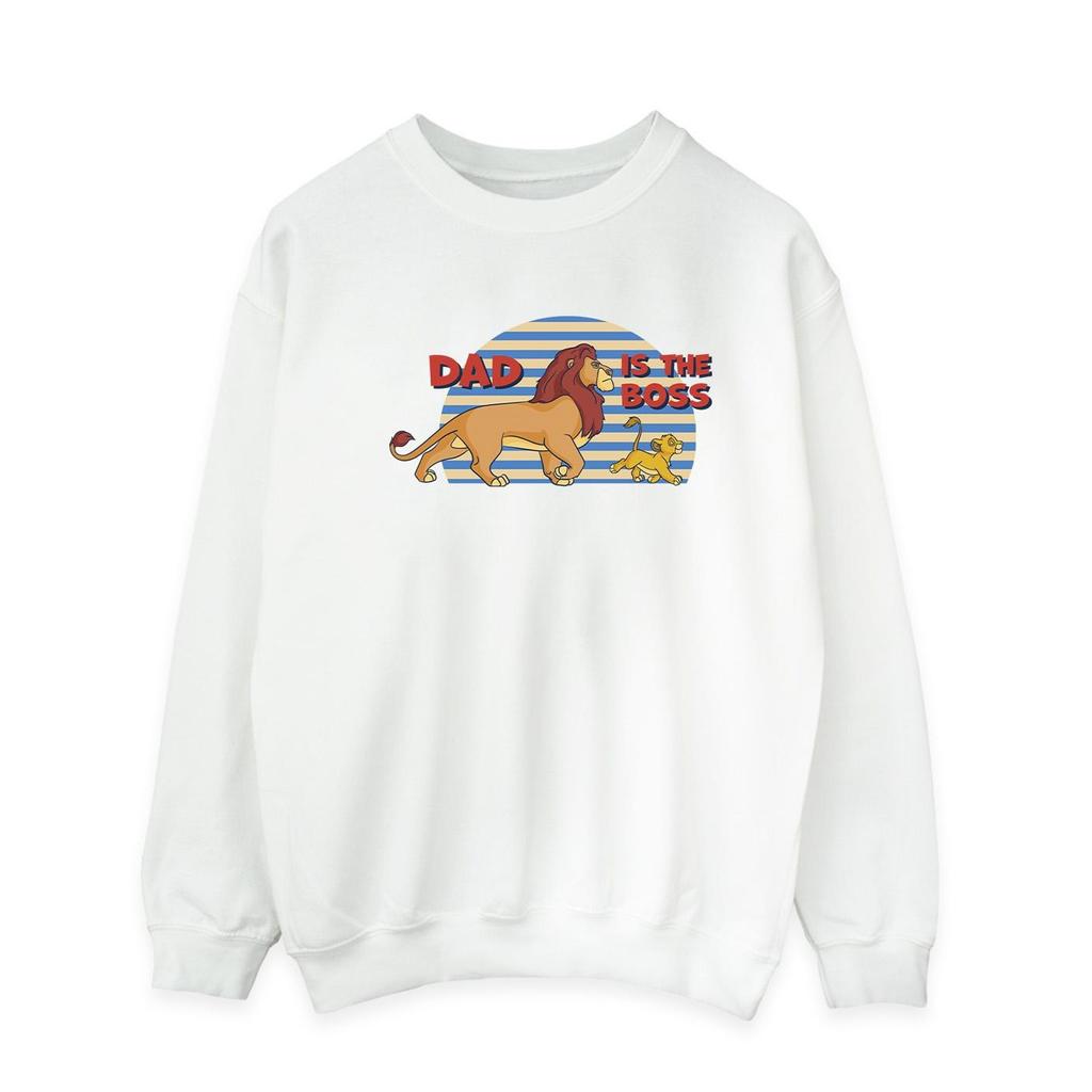 Disney Mens The Lion King Dad Boss Sweatshirt