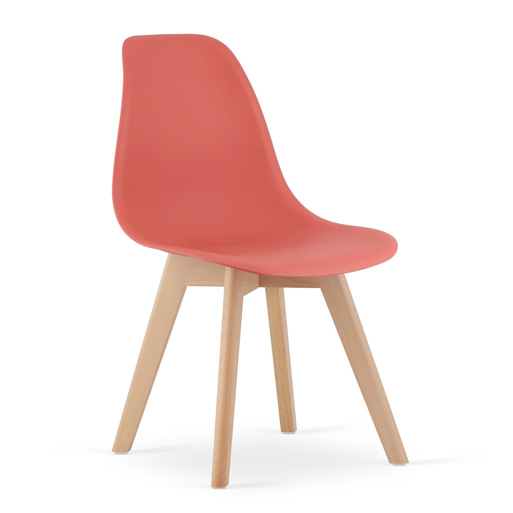 Kito Chair Vermilion / Natural Legs X 3