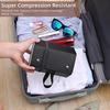 Eyeglass Sunglasses Organiser Collector Glasses Storage Box 5slots Roll Up PU Leather Sunglasses Holder Folding Case