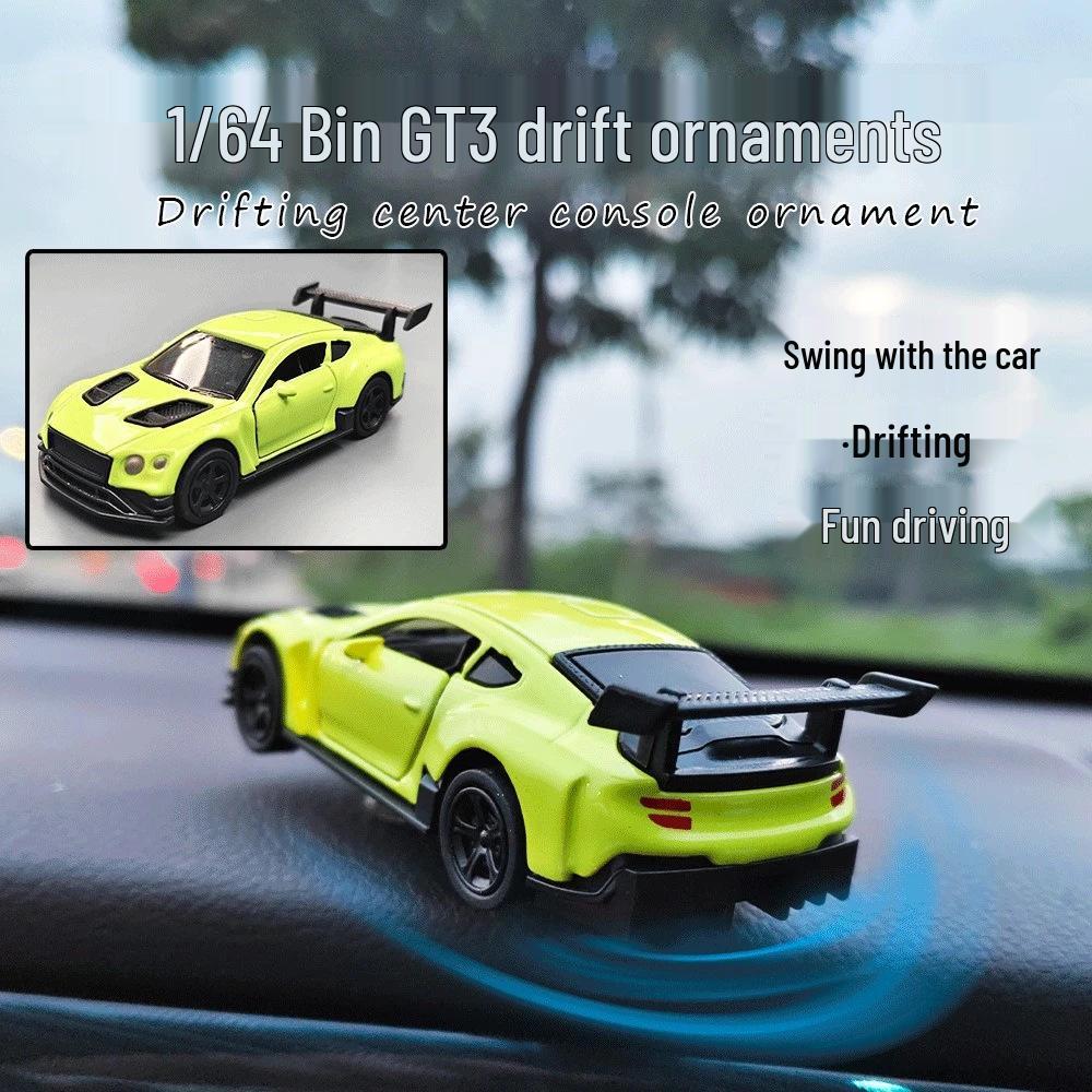 Украшение центральной консоли AE86 Drift: Эта динамичная модель автомобиля дрифтует и вращается, добавляя новизну и веселье в интерьер вашего автомобиля.