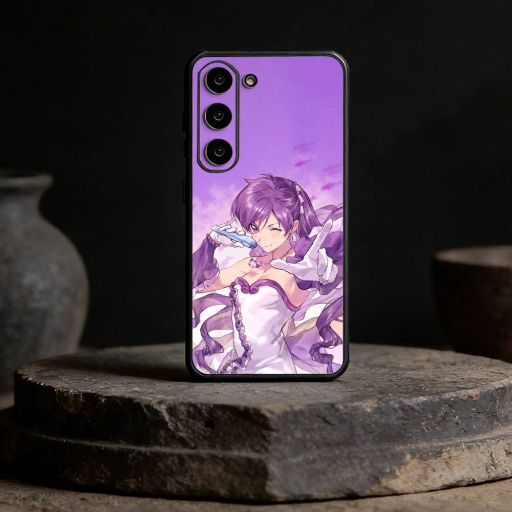 Чехол для телефона Mermaid Melody Pichi Pitch для Samsung Galaxy A91,80,73,72 ,71,53,52,32 ,31,22,21s,20, Мягкий черный чехол