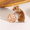 11 Pcs Hamster Wooden Accessories Toys Set Small Animal Chewing Toys with Maze Wood House for Hamster Habitat Guinea Pig Rat Cage Accessories