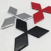 1 шт. 3D ABS для автомобиля Mitsubishi передняя решетка капота значок капота задняя крышка багажника наклейка Декаль стайлинг авто Аксессуары