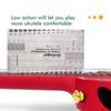 Concert Ukulele Enya Nova U Beginner Ukulele Kit Carbon Fiber Ukulele Kit with Capo and Ukulele Strings 23” Case, Strap, (Red)