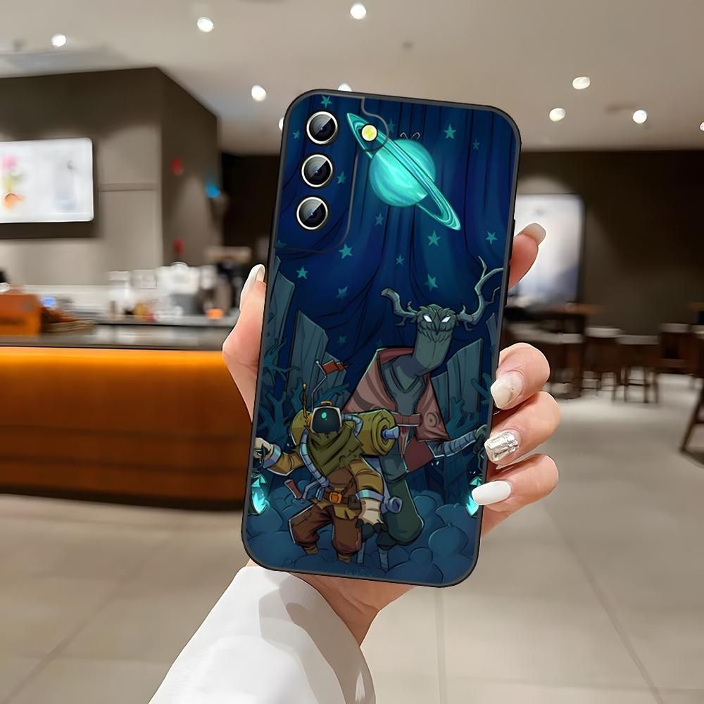 Чехол для телефона с изображением игры Outer Wilds для Samsung S24 Ultra S22 S23 S20 Fe S21 Plus Galaxy A54 A34 A24 A53 M54 Note 20