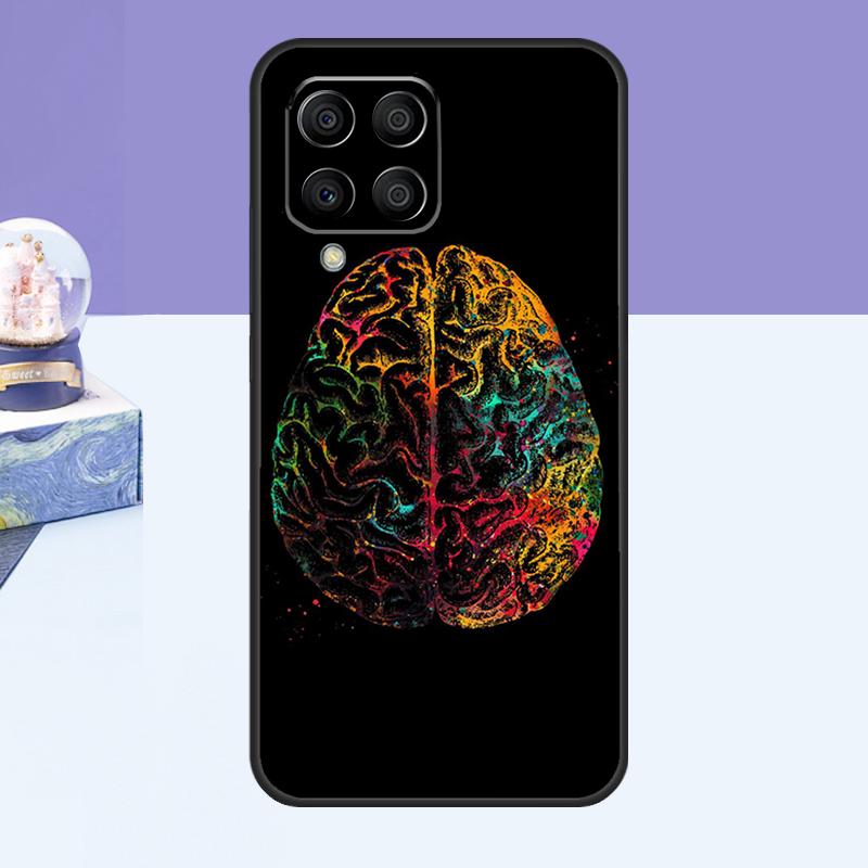 Человеческое Сердце Мозг Легкие Чехол Для Samsung Galaxy M52 M32 M12 M21 M15 M55 M56 M36 M16 M06 M13 M33 M53 M14 M34 M54 M31