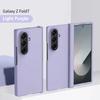Чехол Skin Feel Slim для Samsung Z Fold 7 Flod 6 5 4 3 5G Zflod 5 flod4 Конфетный Пластиковый Складной Ударопрочный Защита Шарнира Жесткий Чехол