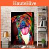 Decorative Colorful Puppy Painting Hang Living Room Bedroom Fashion Picture