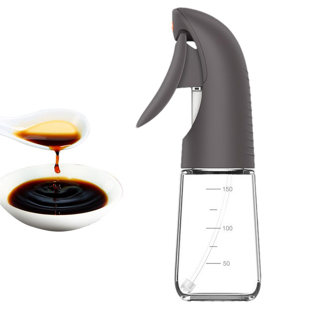 Oil Spray Bottle For Cooking 150ml Oil Spray Mister For Cooking Refillable Glass Sauce Container Kitchen Gadget For Air Fryer