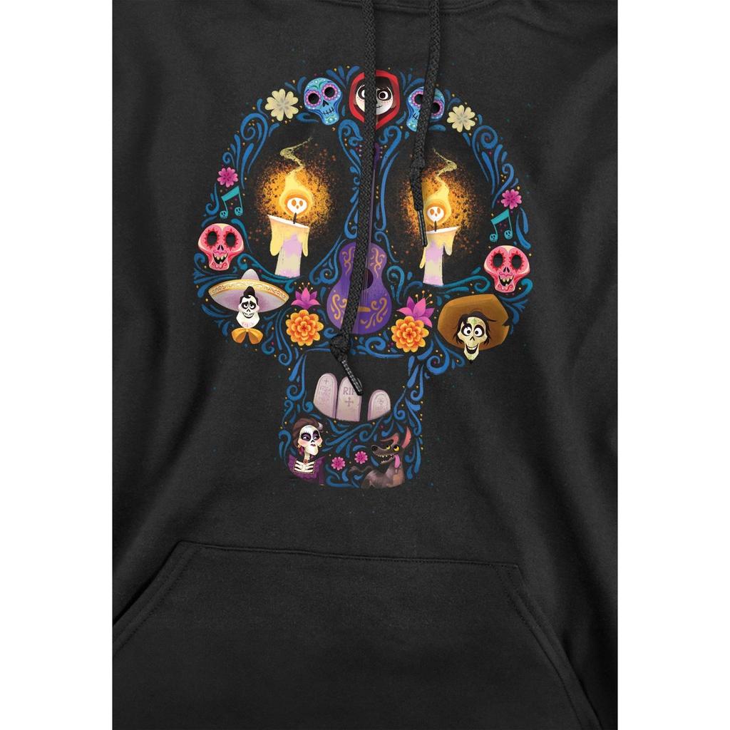 Coco Mens Day Of The Dead Ernesto Miguel Hector Skull Hoodie