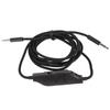 Headphone Sound Cable 3.5mm Gaming Headset Aux Cord with Inline Mic Mute Volume Control for Logitech G633 G933 G935 G635