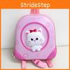 Backpack Cute With Cat Print Design Suitable For Childrens Use Kindergarten