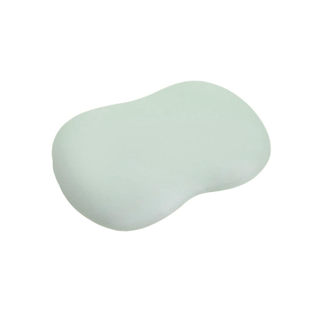 Durable Soft Ice Silk Slow Rebound Pillow Cooling Solid Color Neck Protection Pillow Ergonomic Design Desk Nap Pillow Office