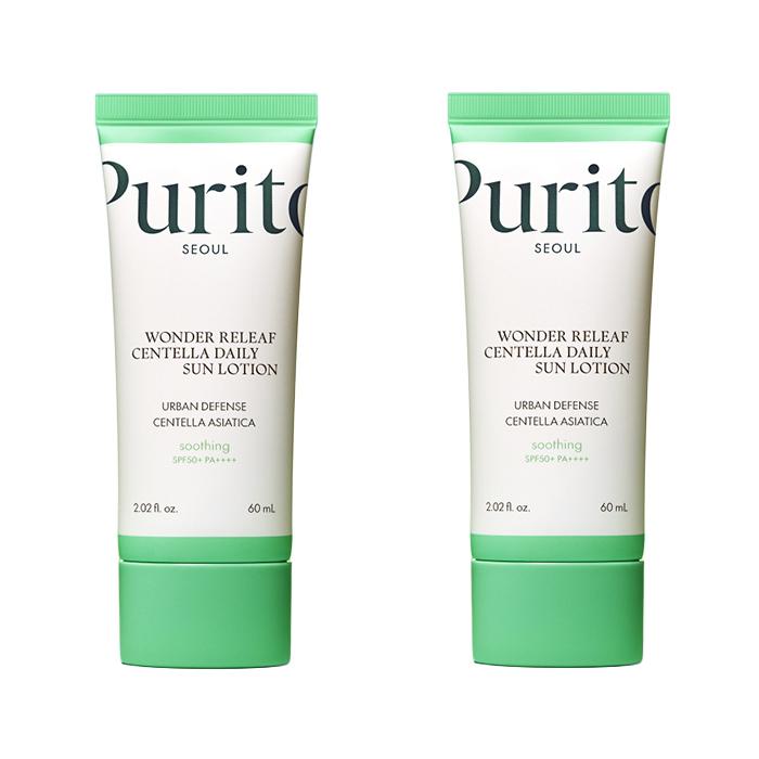 Purito Seoul Wonder Relief Centella Daily Sun Lotion SPF50+ PA++++ (3 Options)
