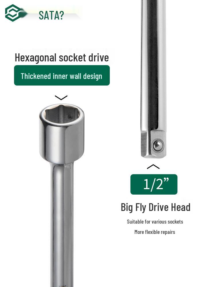 SATA Cross Tire Wrench: Efficient Car Repair Tool for Easy Tire Removal