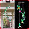 LED Solar Hummingbird Wind Chimes Mothers Day Birthday Women Grandma Best Gifts Indoor Outdoor Decor Yard Decorations