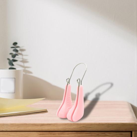 Носовой зажим, легко чистится, мягкий материал, удобный, профессиональный, легкий, косметический аксессуар, силиконовый, ночной сон, носовой зажим для девочки