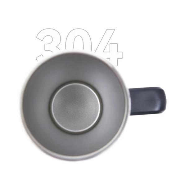 700ML Beer Stein Double Wall Insulation Stainless Steel Coffee Mug Thermal Tumbler for Hot Cold Drinks Big Grip Shatterproof Adventure Drinking Cup