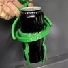 Adjustable Clip Gyro Cup Holder No Spill Hanging Cup  Holder Clamp 3D Motorcycle Drink Holder  Car