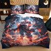 Anime 3D-Dragon-Ball Pattern Bedding Set Pillowcases 2/3pcs Duvet Cover Kids Teen Bedroom All Season Decorative Bed Set