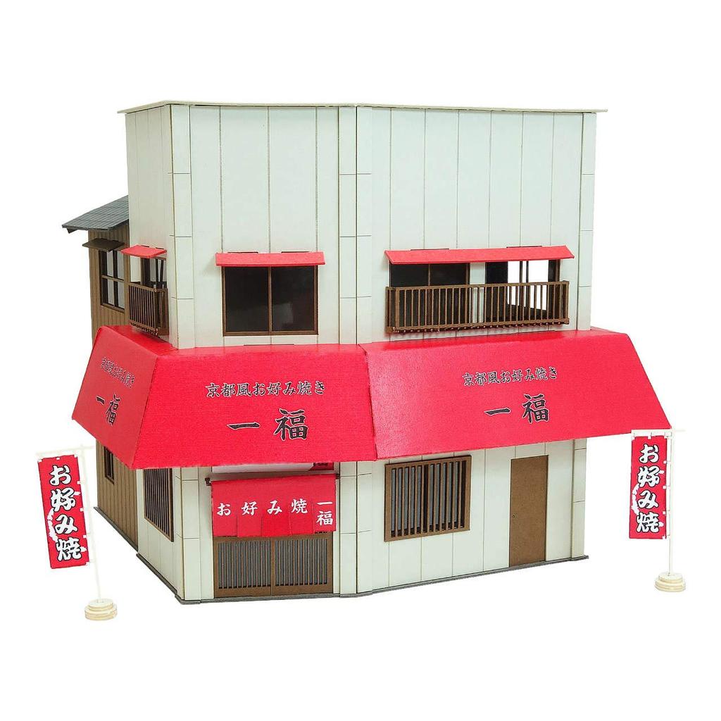Sankei Scenery Series 180 Corner Shop-13 Paper Craft MK05-58