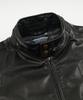 FRIZMWORKS Waxed Cowhide Buddy Harrington Jacket _ Black