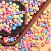 10 шт. Акриловые футбольные бусины конфетного цвета, модные бусины ручной работы из материала для изготовления ювелирных изделий
