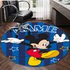 Personalized M-Mickey Round Chair Office Rug - Perfect for Mat, Office Chair & More - Ideal Gift for Birthdays and Holidays