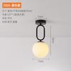 Modern Glass Ceiling Lamp Nordic Black Gold LED Ceiling Lights Highquality Glass Lamps Hallway Bedroom Bedside Lighting Fixtures