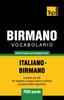 Книга Vocabolario Italiano-Birmano Per Studio Autodidattico - 7000 Parole : 50
