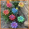 2026 Metal Flower Outdoor Crafts Rustproof Metal Iron Yard Art Lawn Decor Instock Garden Stakes Patio Stick Indoor Home Supplies