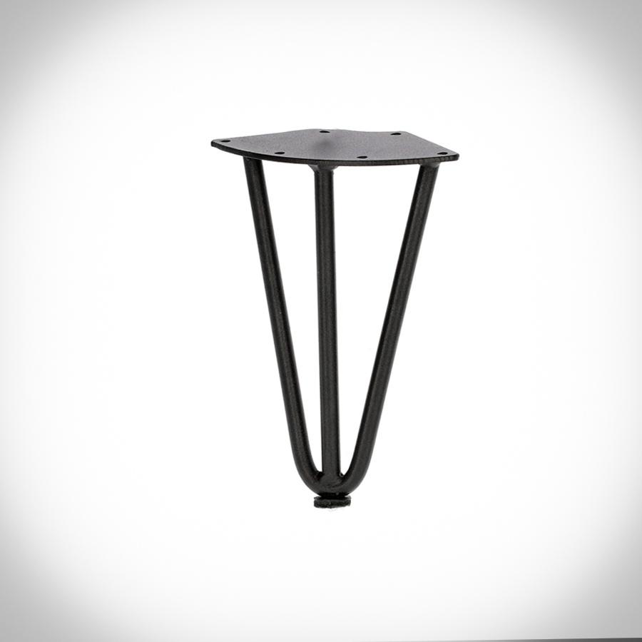 HAIRPIN triple rod leg 20 BLACK
